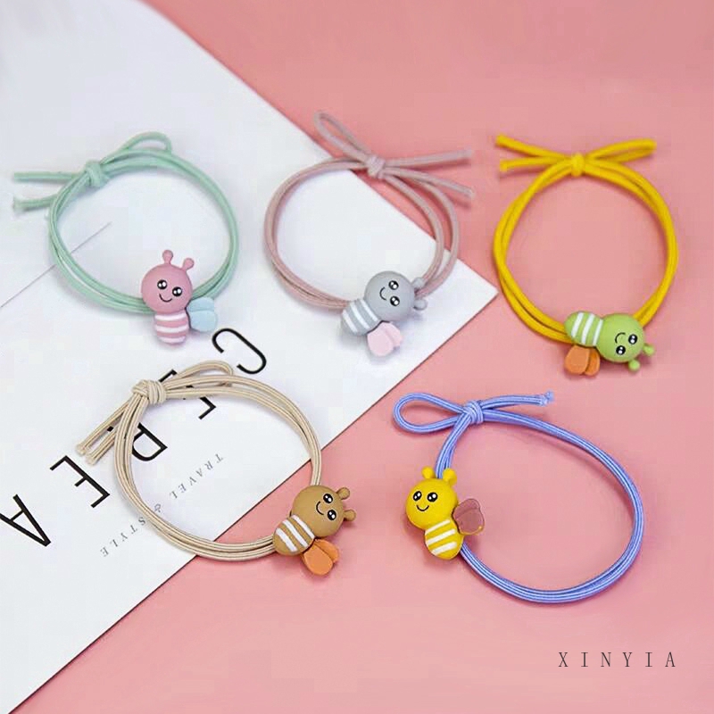 Dây Thun Cột Tóc Hoạ Tiết Hoạt Hình Đáng Yêu