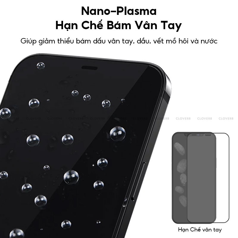 Kính Cường Lực Trong Suốt Full Màn Hình Zifriend Mỏng 0.33mm Chống Trầy  Độ Cứng Chuẩn 9h Chống Vở Cho Ip 13 Pro Max