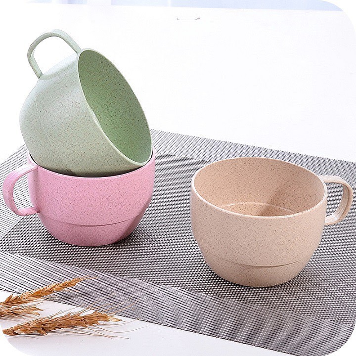 Cốc uống trà - cà phê bằng nhựa lúa mạch (CUT03)
