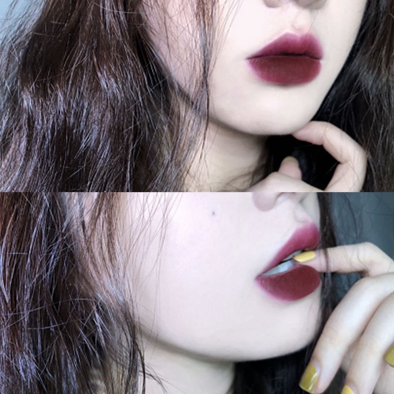 [Hàng mới về] Son kem lì Maffick dưỡng ẩm chống thấm nước thiết kế vỏ ngoài màu đỏ