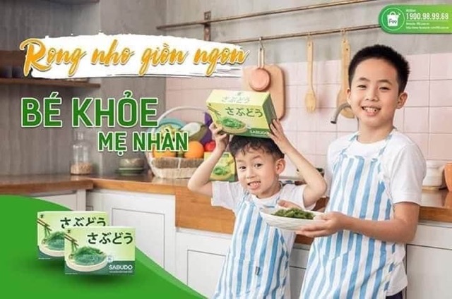 Rong nho tách nước sabudo và green food gói 20g tặng kèm sốt mè rang | BigBuy360 - bigbuy360.vn