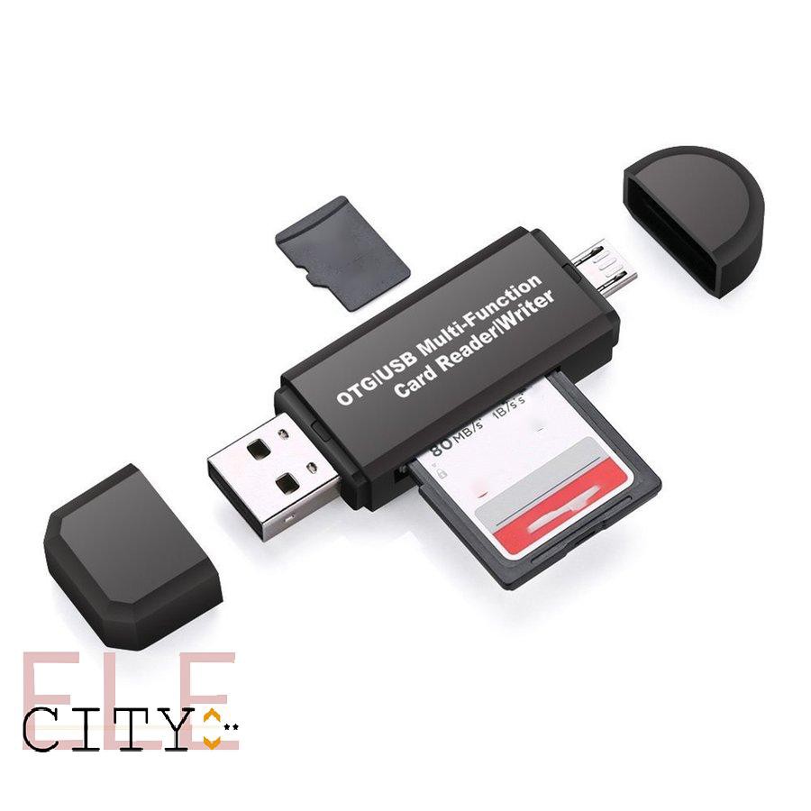 Đầu Đọc Thẻ Nhớ Micro Usb Otg Sang Usb 2.0 20ele