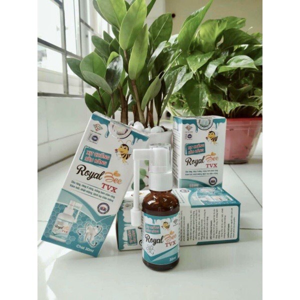 xịt chống sâu răng royal bee: giúp lm sạch các khoang miệng, giảm viêm răng lợi, giảm các vết ố vàng trên răng...