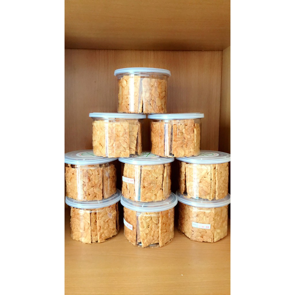 Bánh ngói hạnh nhân 200g - giòn tan - thơm lừng- giàu dinh dưỡng | BigBuy360 - bigbuy360.vn