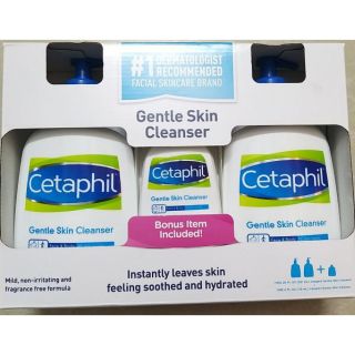 Set 3 chai sữa rửa mặt Cetaphil dành cho da nhạy cảm của Canada