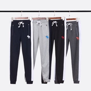 quần nỉ da cá - quần jogger ABERCROMBIE