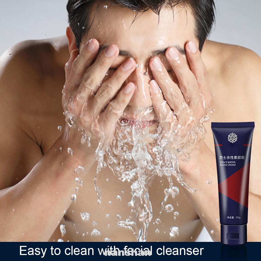 50g Gift Skin Care Portable Easy Clean Oil Control Nourishing Revitalising Tone Up Natural Whitening Men BB Cream