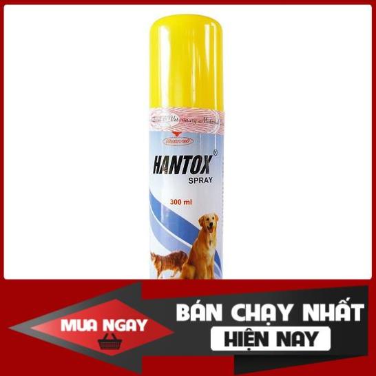 [ Bán sỉ ] Xịt Hantox (Diệt ve rận, vi khuẩn ký sinh) - 300ml