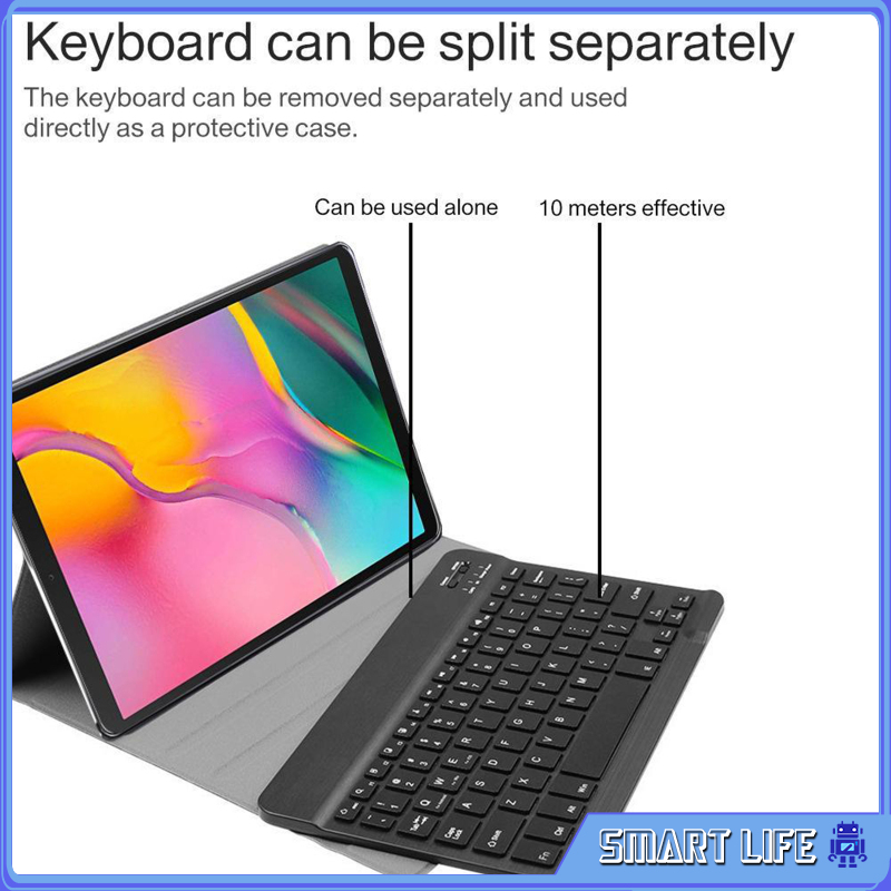 Bao Da Kèm Bàn Phím Cho Samsung Galaxy Tab S6 Lite 10.4 '' | BigBuy360 - bigbuy360.vn