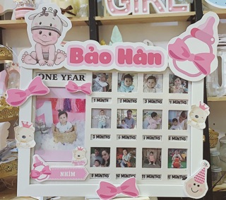 Khung hình 12 tháng của bé