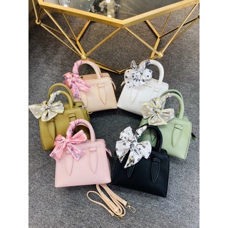 Túi xách dáng công sở pero tặng kèm khăn lụa. ảnh thật