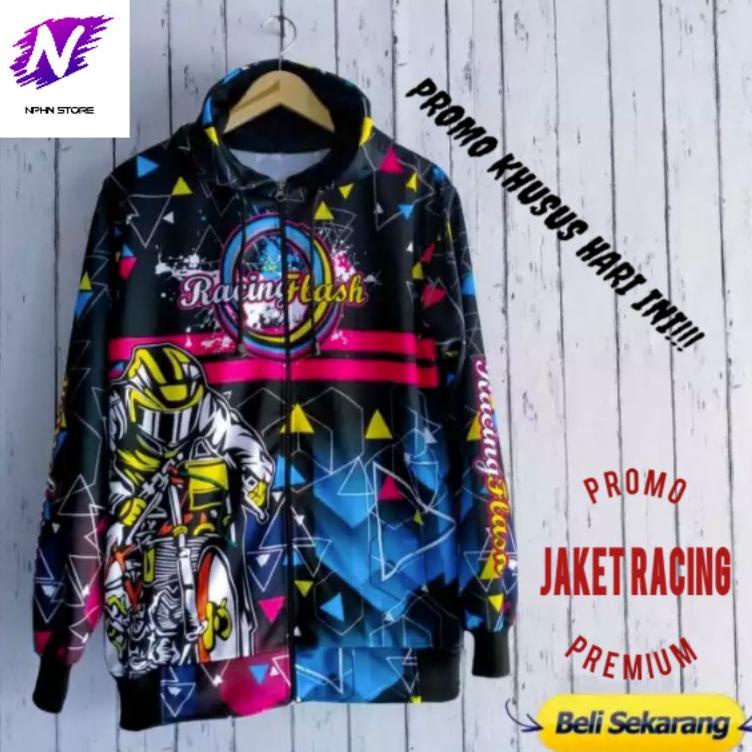 Áo Khoác Đua Xe Có Đèn FLASH Unisex Chính Hãng