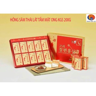 Hồng Sâm Thái Lát Tẩm Mật Ong Thượng Hạng KGS Hàn Quốc 200G, PP Sâm Yến 3A