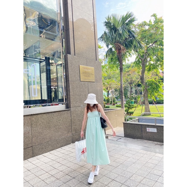 Đầm dài phiên bản Hàn Quốc trendy năng động