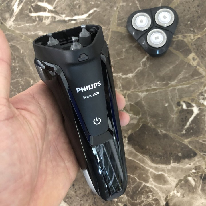 Máy cạo râu khô và ướt Philips S1010 - Công suất: 2W - HÀNG CHÍNH HÃNG BẢO HÀNH 2 NĂM