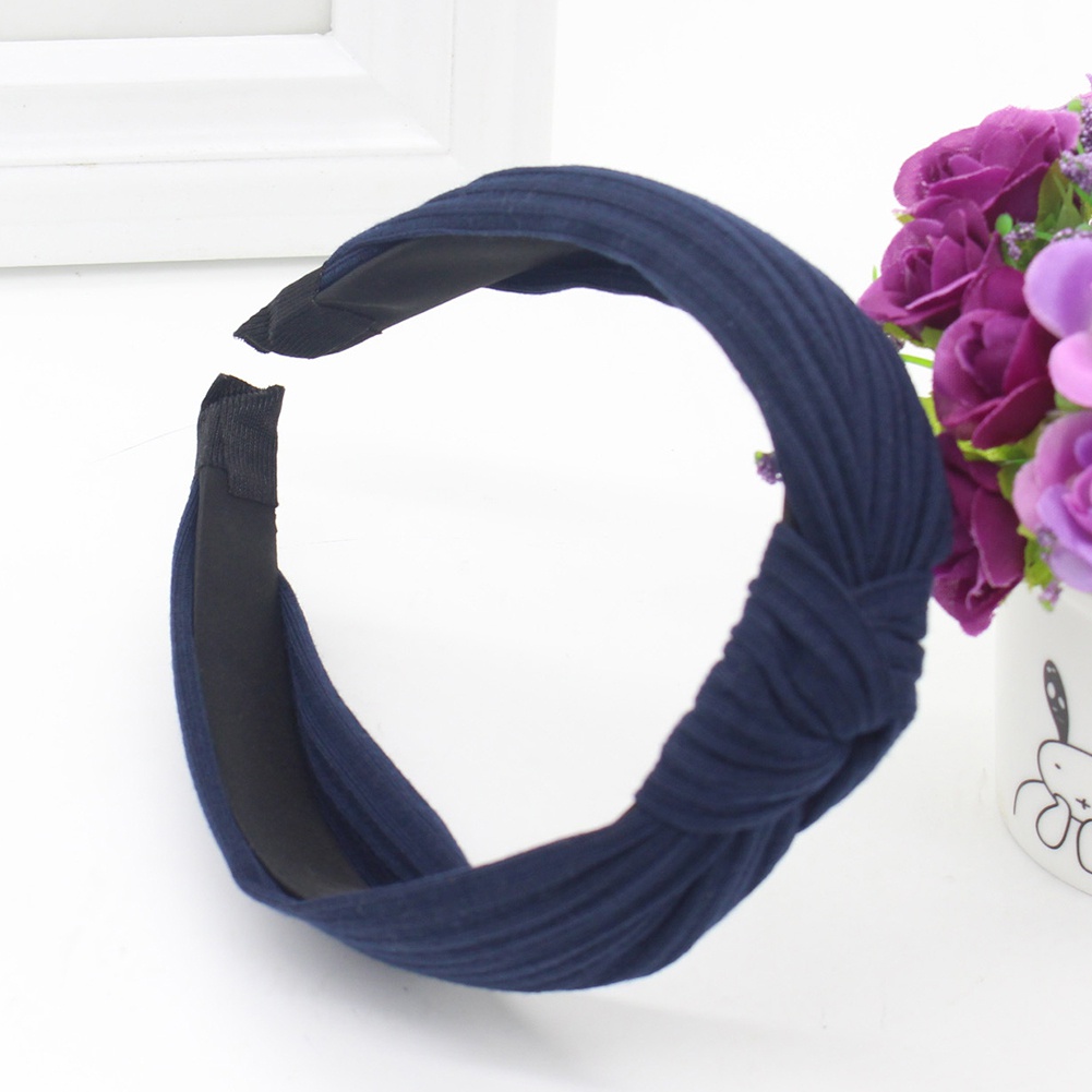 Băng Đô Vải Thắt Nơ Xinh Xắn Cho Nữ