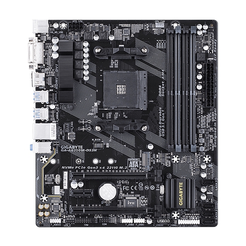 Mainboard Gigabyte GA-AB350M-DS3H (New 100%) | BigBuy360 - bigbuy360.vn