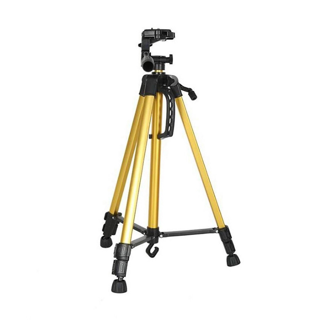 Gậy Tripod 3 Chân Cho Điện Thoại Và Máy Ảnh 3366 Cao Cấp - Tặng Kèm Đầu Kẹp Điện Thoại Và Remote Bluetooth