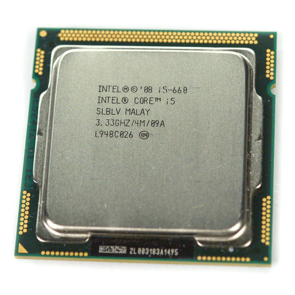 Cpu core i5 socket 1156 (i5 650, 660, 750, 760) | WebRaoVat - webraovat.net.vn