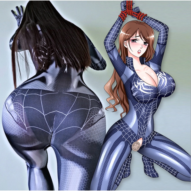 Hóa trang Cosplay người nhện, cosplay spiderman quyến rũ | WebRaoVat - webraovat.net.vn