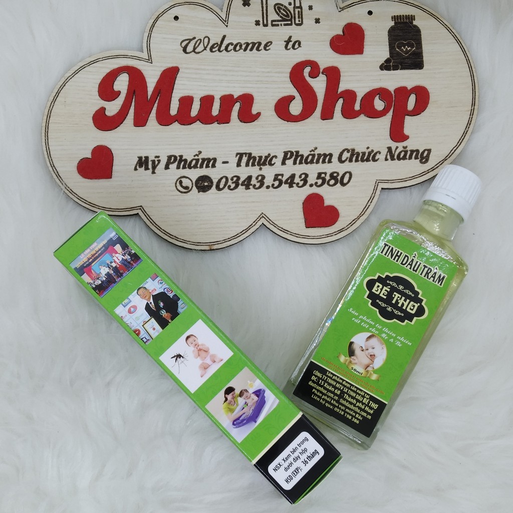 TINH DẦU TRÀM BÉ THƠ cho mẹ và bé chai 50ml