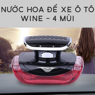 Nước hoa ô tô, xe hơi, nước hoa khử mùi, làm thơm ô tô Wine, trang trí ô tô sang trọng