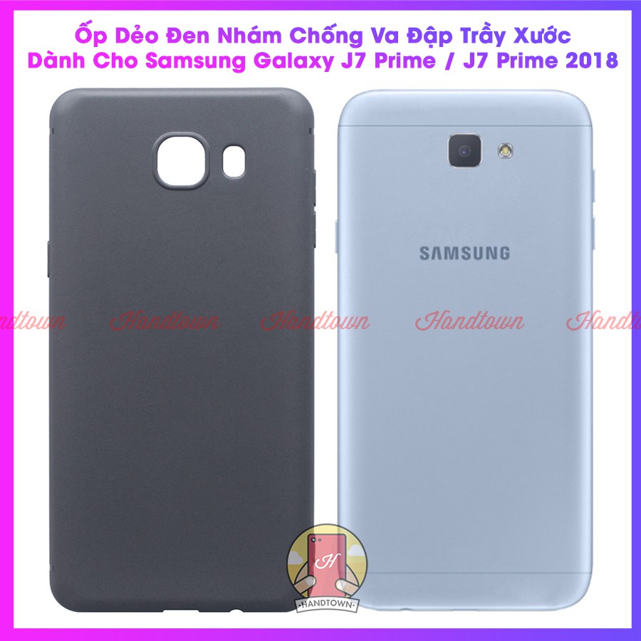 Ốp Lưng TPU Silicon Samsung Galaxy J7 Prime J7 Prime 2018 Dẻo Đen Toàn bộ Case Chống Va Đập Chống Trầy Xước và Chống Ố