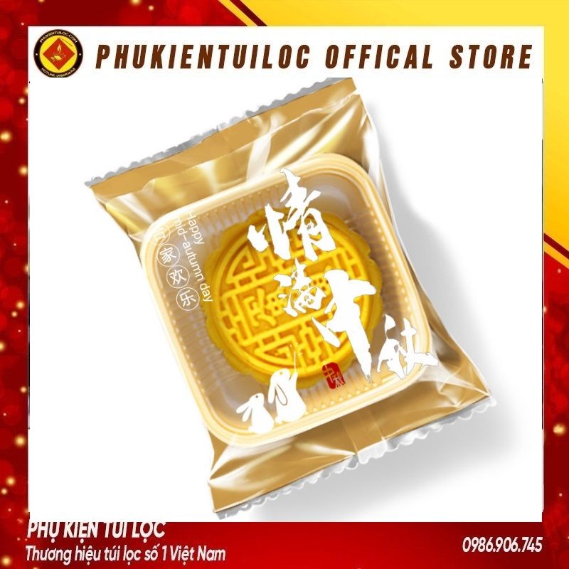 Combo 100 Túi đựng bánh nướng dẻo trung thu đa dạng mẫu mã 2022 nhiều kích thước- Phukientuiloc.com