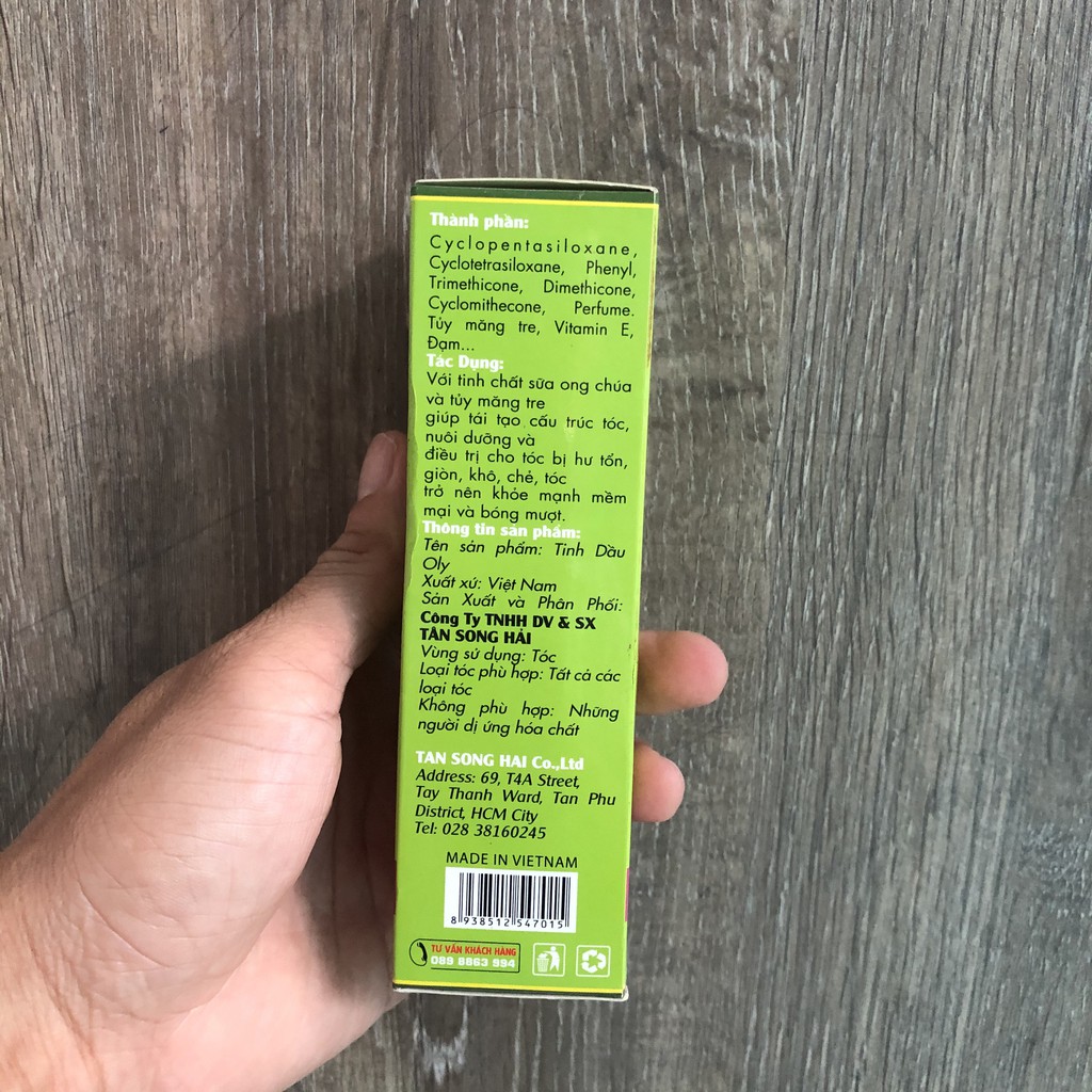 TINH DẦU DƯỠNG TÓC OLY WAKE UPCARE 100ML