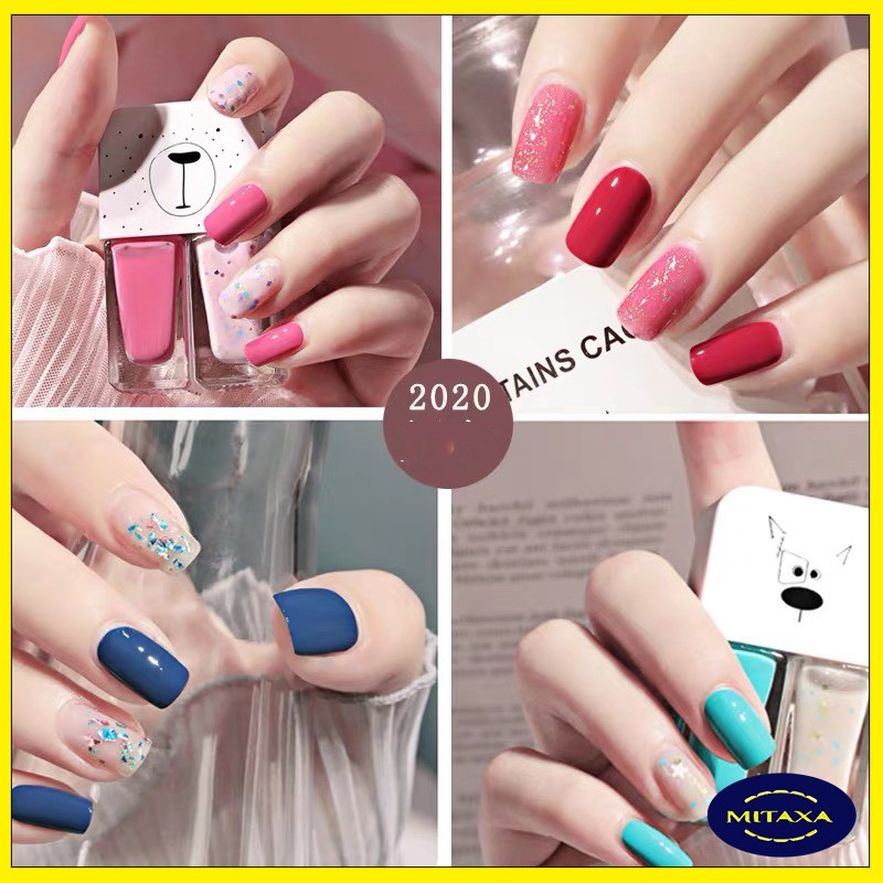 Sơn móng tay 2 trong 1, nhiều màu - chính hãng Fairys Gift