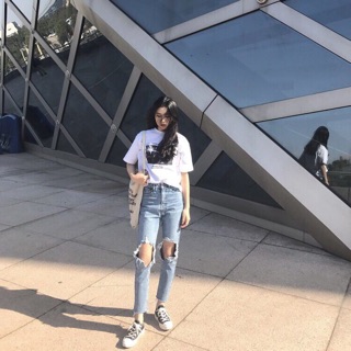 ODER]]]]  JEANS BAGGY RÁCH NhIỀU