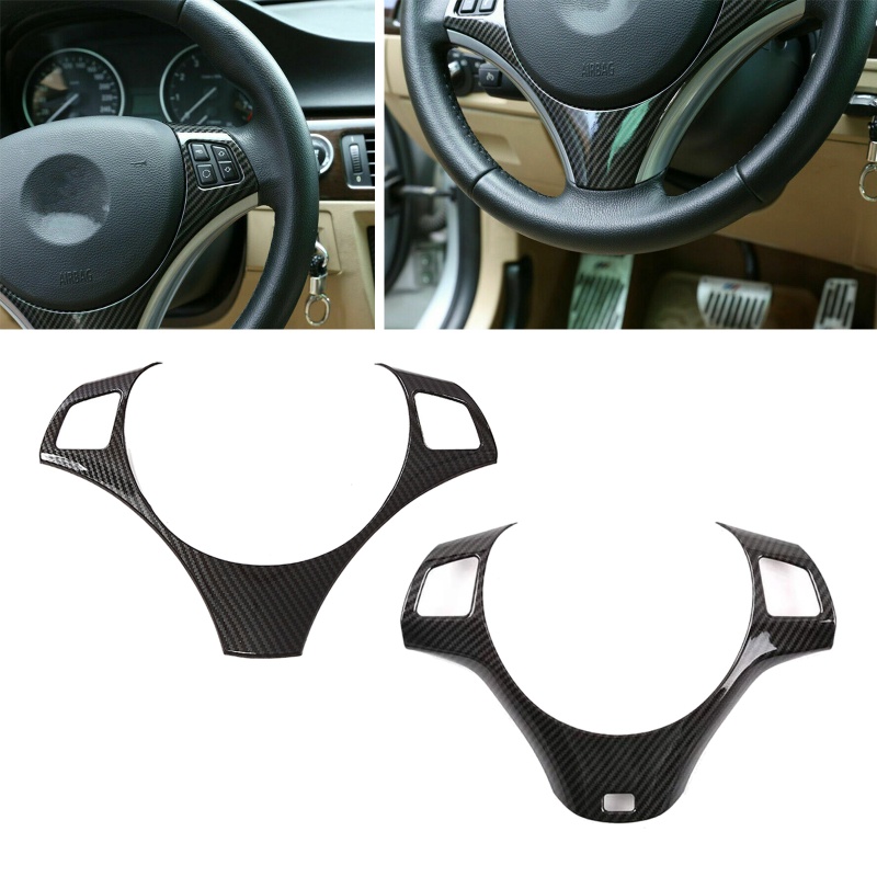 Ốp Bọc Vô Lăng Xe Hơi Bằng Sợi Carbon Chất Lượng Cao Cho 3 Series E90 2006