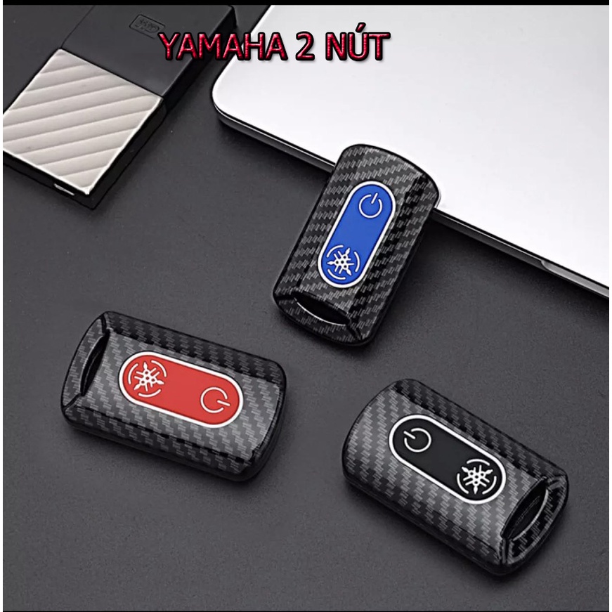 Bọc Chìa Khóa Smartkey Yamaha như NVX, Exciter, Janus Ốp Carbon ( Ảnh Chụp Thật)