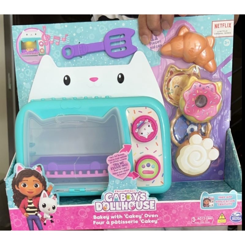 Đồ chơi Máy nướng bánh Gabby's Dollhouse Cakey Oven Roleplay