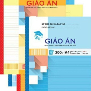 Sổ giáo án 200 trang kẻ ngang