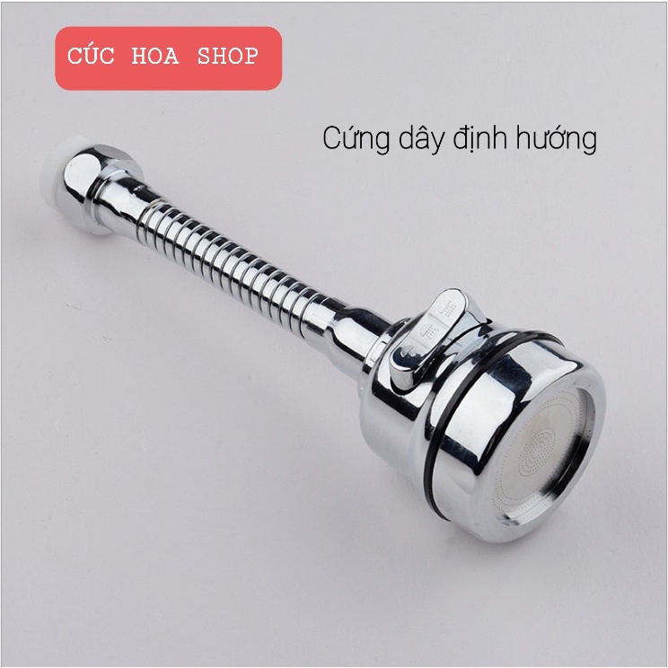 ĐẦU VÒI TĂNG ÁP NỐI VÒI BẾP BỒN RỬA 3 CHẾ ĐỘ PHUN NƯỚC -YOBO