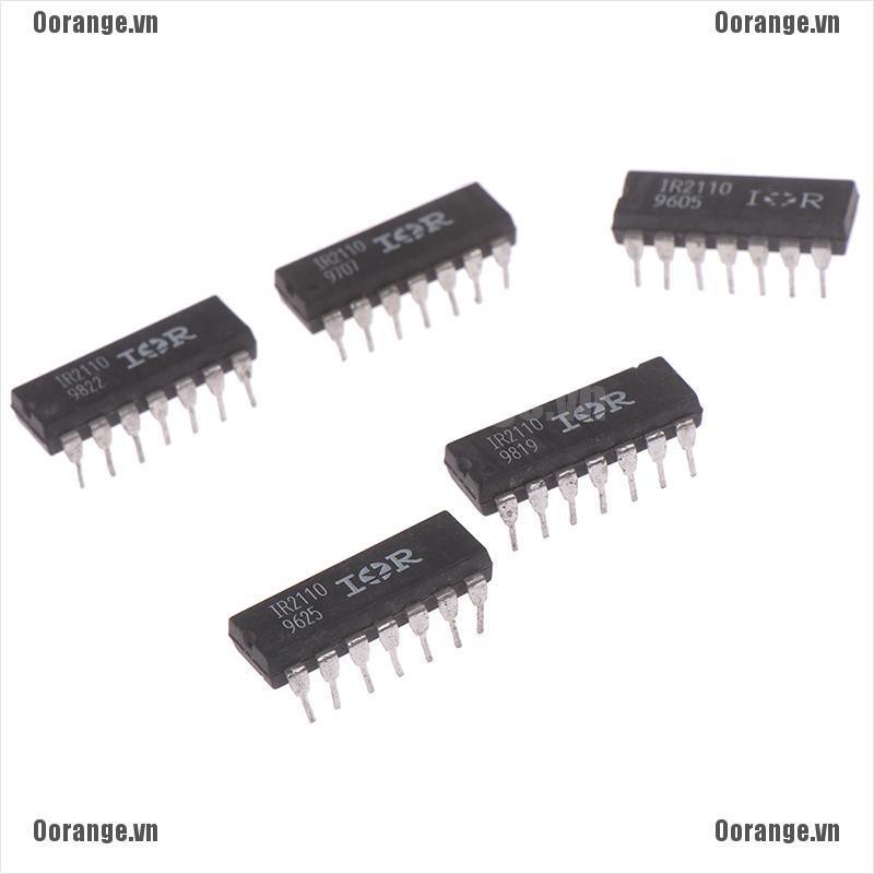 Set 5 chiếc IR2110 DIP14 IR FETS trình điều khiển mới chất lượng cao  Gói hàng bao gồm: