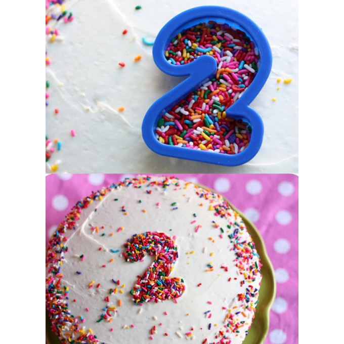 Hạt đường rắc trang trí bánh sinh nhật Sprinkles