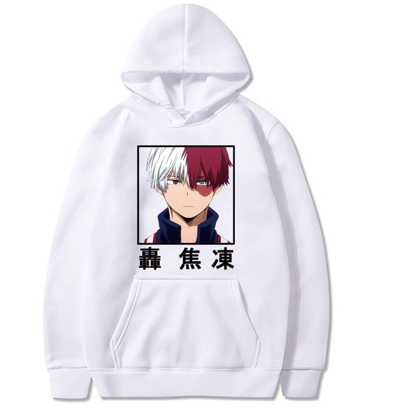 Áo Hoodie Dài Tay Anime My Hero Academia Áo chui đầu Harajuku