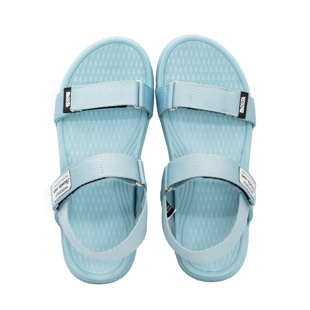 Giày sandal nữ FACOTA 2 quai Xanh Ngọc quai dù, đi học [Freeship]