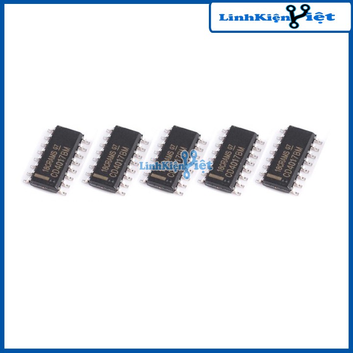 IC Đếm Thập Phân CD4017