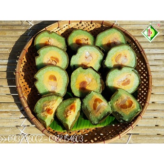 Bánh Tét Bồ Ngót Thập Cẩm [Bánh tét Trà Cuôn Hai Lý tại Trà Vinh]