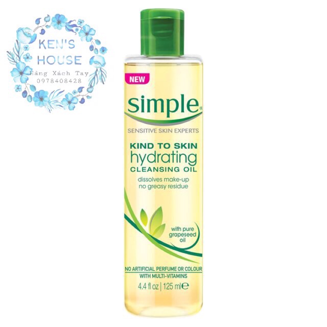 Dầu tẩy trang Simple