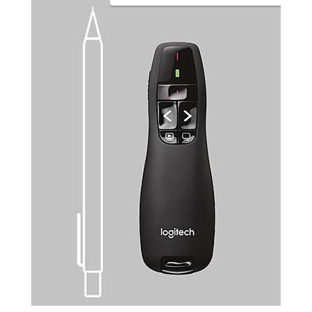 Bút trình chiếu Logitech Presenter Cordless R400