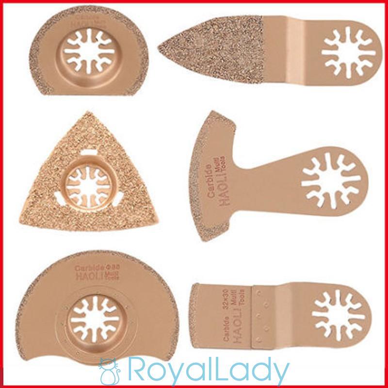 Bộ 6 lưỡi cưa cho máy chà nhám và cắt rung đa chức năng