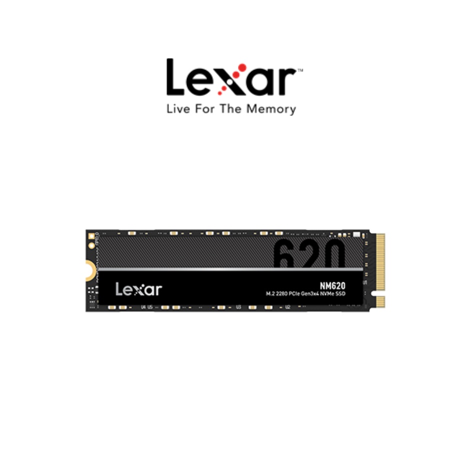 Ổ cứng SSD Lexar NM620-1TB M.2 2280 PCIe - Hàng Chính Hãng