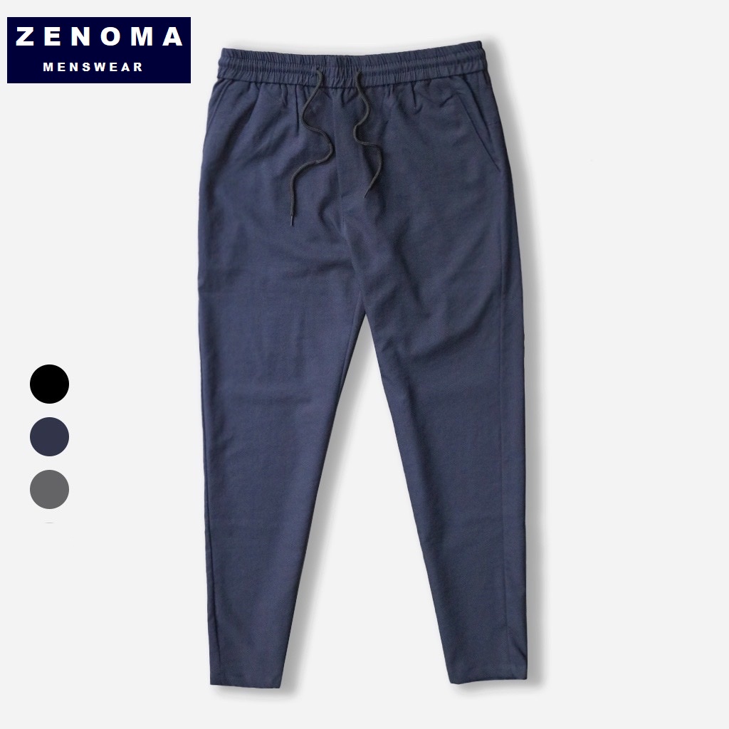 Quần Đũi Nam Dài Dáng Suông Vải Đũi Nhật Mềm Mại Cực Thoáng Mát Mặc Nhà,Đi Làm Đi Chơi-D216