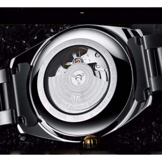 Đồng hồ cơ nam dây da cao cấp Tevise T795 full box, mặt kính sapphire chống xước, chống nước, bảo hành 03 năm | BigBuy360 - bigbuy360.vn