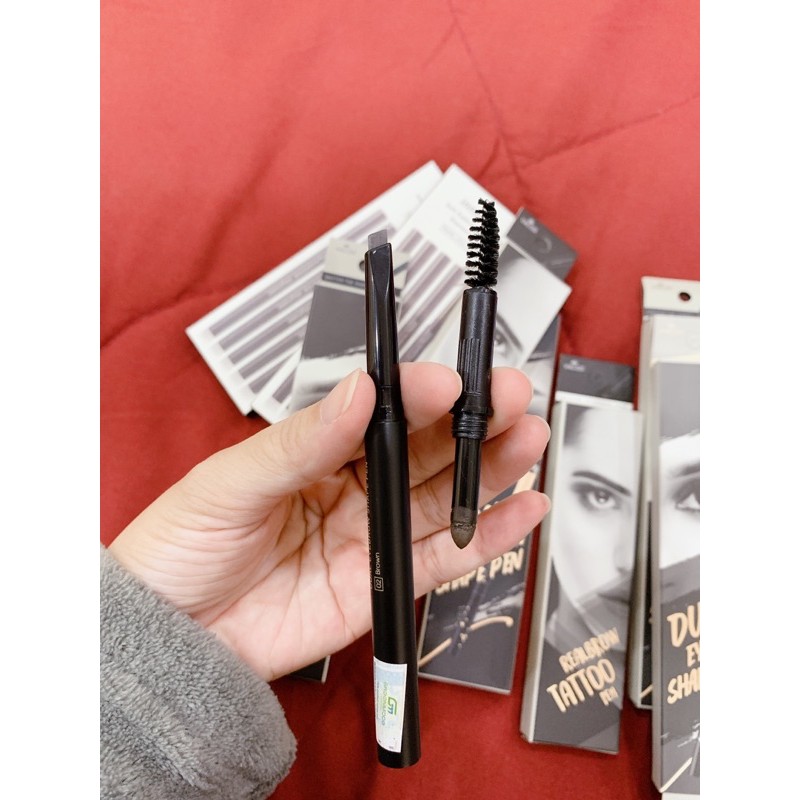 Chì Kẻ Mày 3 Đầu Vacosi Dual Eyebrow Shape Pen