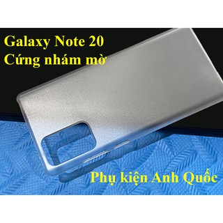 Ốp lưng Sam sung Note 20 / Note 20 Ultra nhựa CỨNG NHÁM MỜ